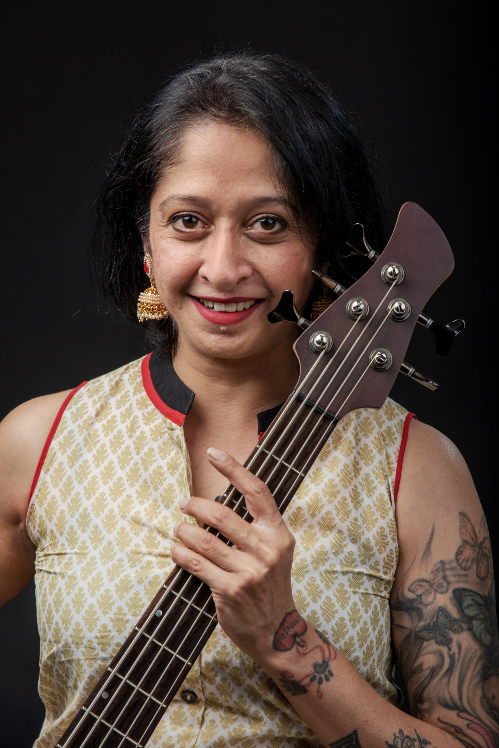 Shalini Mohan - Bass guitarist and vocalist